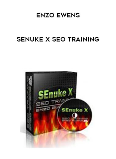 Enzo Ewens - Senuke X SEO Training courses available download now.