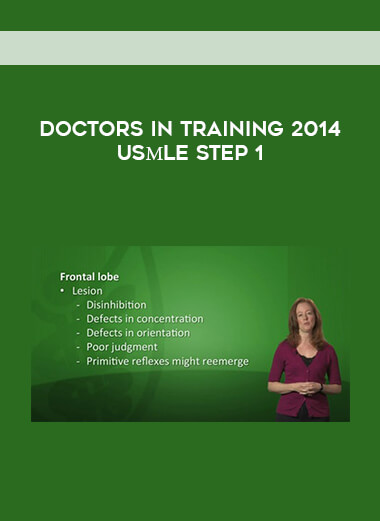 Doctors in Training 2014 USМLE Step 1 courses available download now.