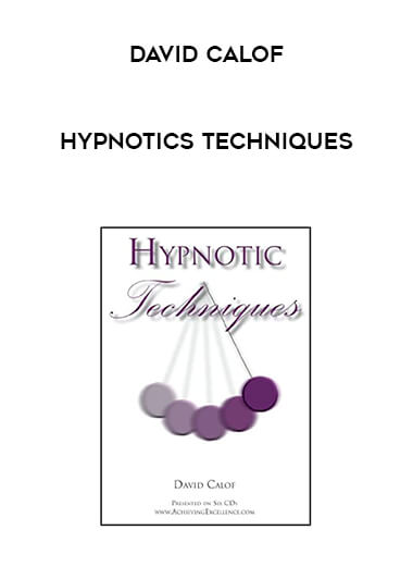 David Calof - Hypnotics Techniques courses available download now.