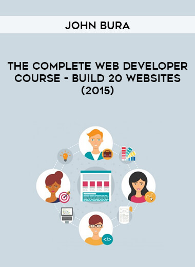 John Bura - The Complete Web Developer Course - Build 20 Websites (2015) courses available download now.