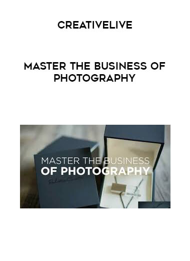 CreativeLive - Master the Business of Photography courses available download now.