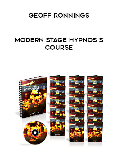 Geoff Ronnings - Modern Stage Hypnosis Course courses available download now.