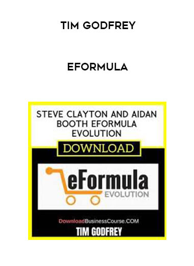 Tim Godfrey - eFormula courses available download now.