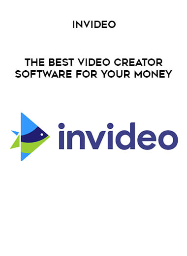 Invideo -The Best Video Creator Software For Your Money courses available download now.