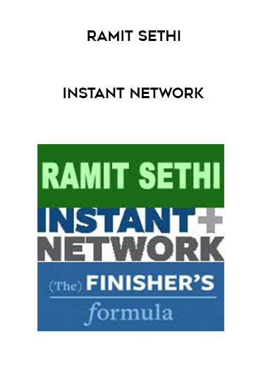 Ramit Sethi - Instant Network courses available download now.