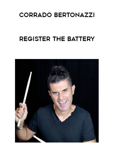 Corrado Bertonazzi - Register the Battery courses available download now.