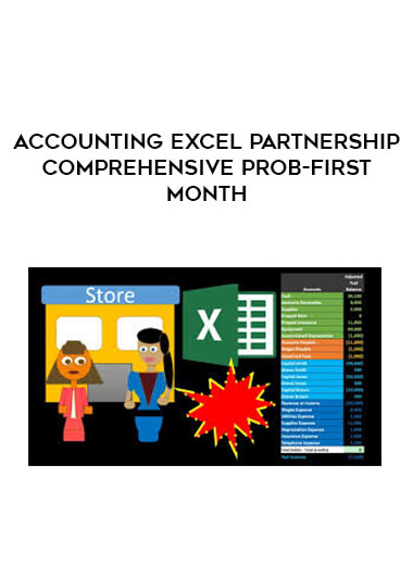 Accounting Excel Partnership Comprehensive Prob-First Month courses available download now.