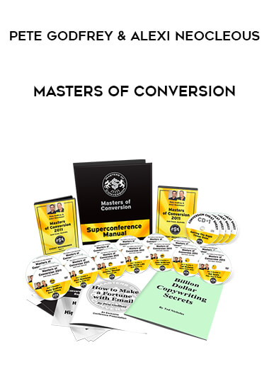 Pete Godfrey & Alexi Neocleous - Masters Of Conversion courses available download now.