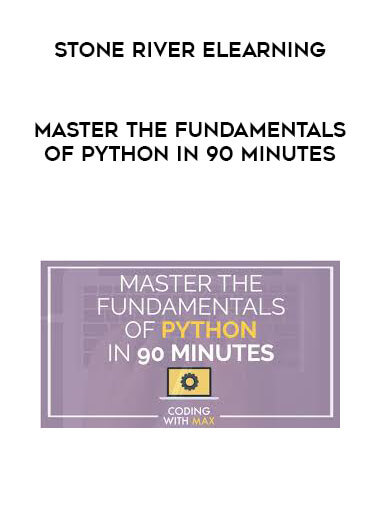 Stone River eLearning - Master The Fundamentals Of Python In 90 Minutes courses available download now.