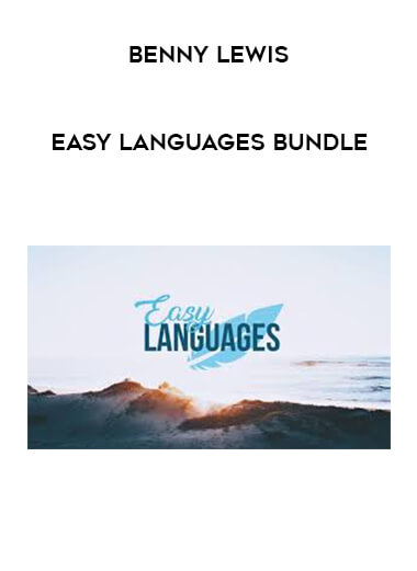 Benny Lewis - Easy Languages Bundle courses available download now.