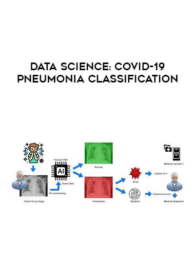 Datascience: COVID-19 Pneumonia Classification courses available download now.