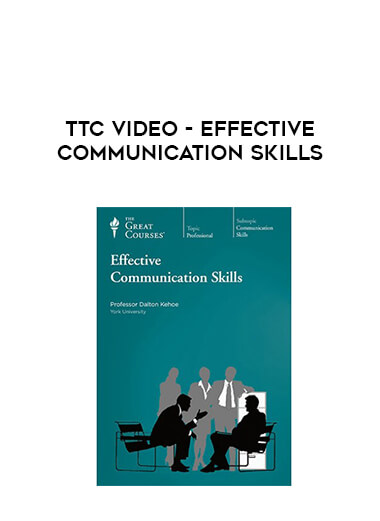 TTC Video - Effective Communication Skills courses available download now.