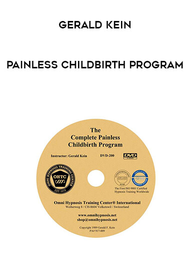 Gerald Kein - Painless Childbirth Program courses available download now.