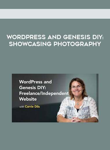 WordPress and Genesis DIY: Showcasing Photography courses available download now.