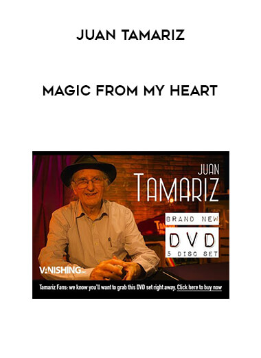 Juan Tamariz - Magic from my Heart courses available download now.