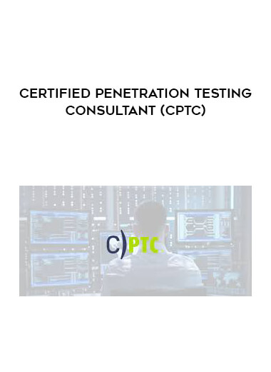 Certified Penetration Testing Consultant (CPTC) courses available download now.
