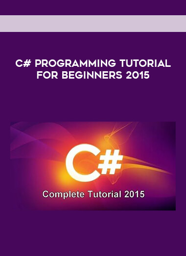 C# Programming Tutorial For Beginners 2015 courses available download now.