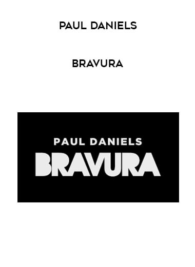 Paul Daniels - Bravura courses available download now.