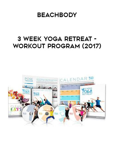 Beachbody - 3 Week Yoga Retreat - Workout Program (2017) courses available download now.