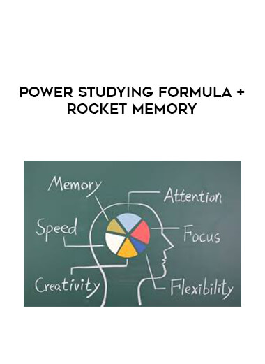 Power Studying Formula + Rocket Memory courses available download now.