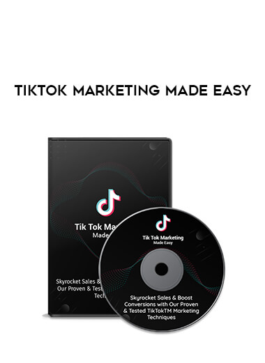TikTok Marketing Made Easy courses available download now.