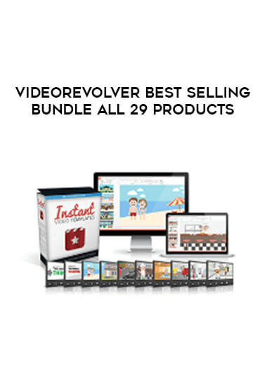 Videorevolver Best Selling Bundle All 29 Products courses available download now.