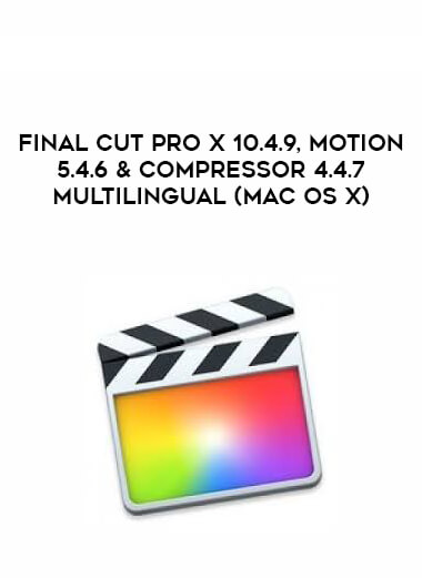 Final Cut Pro X 10.4.9