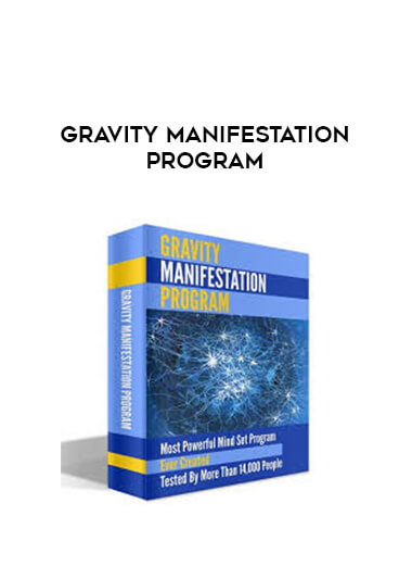 Gravity Manifestation Program courses available download now.