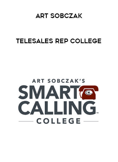 Telesales Rep College - Art Sobczak courses available download now.