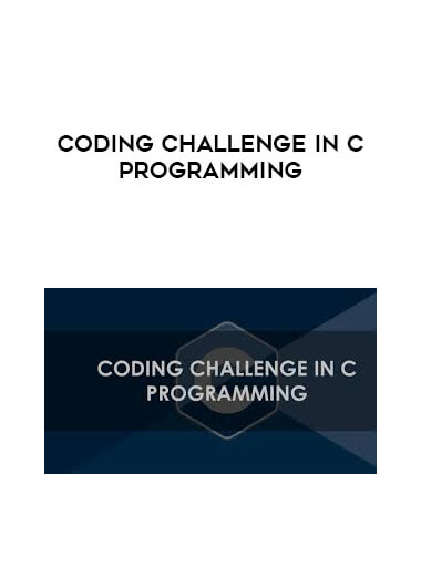 Coding Challenge in C Programming courses available download now.