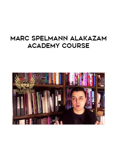 Marc Spelmann Alakazam Academy Course courses available download now.