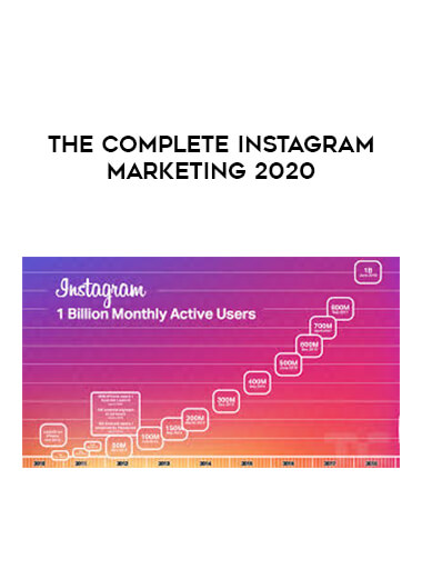 The Complete Instagram Marketing 2020 courses available download now.