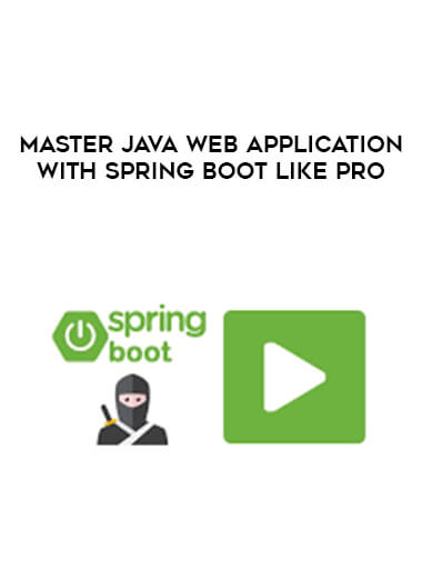Master Java Web Application With Spring Boot like PRO courses available download now.