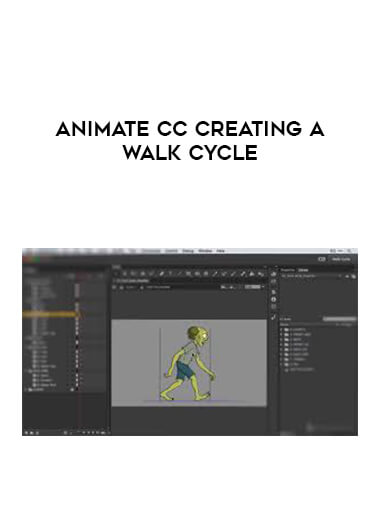 Animate CC Creating a Walk Cycle courses available download now.