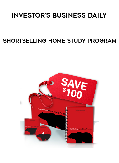 Investor’s Business Daily Short Selling Home Study Program courses available download now.