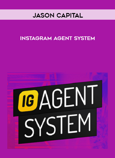 Jason Capital – Instagram Agent System courses available download now.