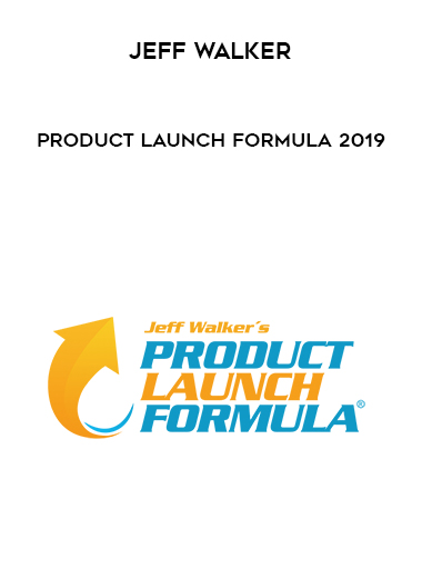 Jeff Walker – Product Launch Formula 2019 courses available download now.