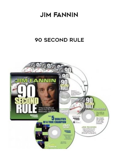 Jim Fannin – 90 Second Rule courses available download now.