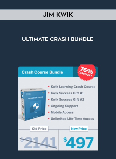 Jim Kwik – Ultimate Crash Bundle courses available download now.