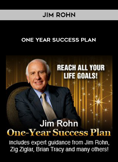 Jim Rohn – One Year Success Plan courses available download now.