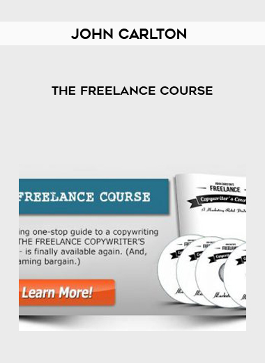 John Carlton – The Freelance Course courses available download now.