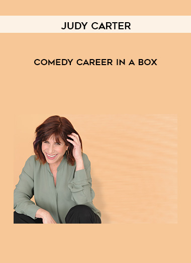 Judy Carter - Comedy Career in a Box courses available download now.