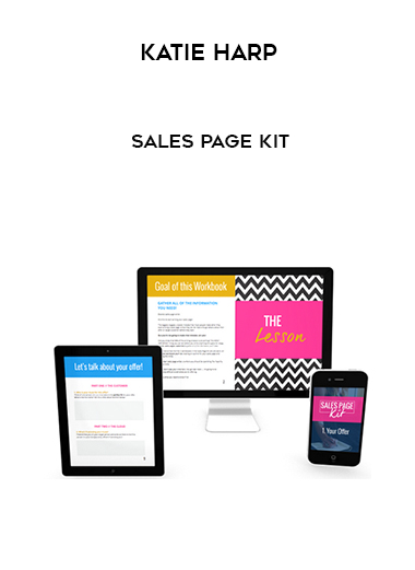 Katie Harp – Sales Page Kit courses available download now.