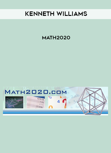 Kenneth Williams - Math2020 courses available download now.