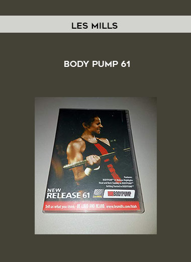 Les Mills - Body Pump 61 courses available download now.