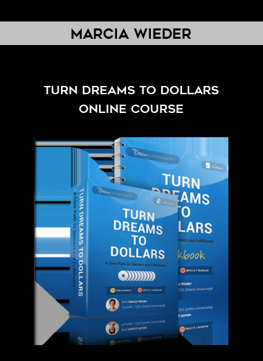 Marcia Wieder – Turn Dreams To Dollars Online Course courses available download now.