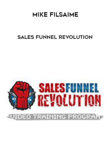 Mike Filsaime - Sales Funnel Revolution courses available download now.