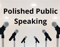 Polished Public Speaking courses available download now.