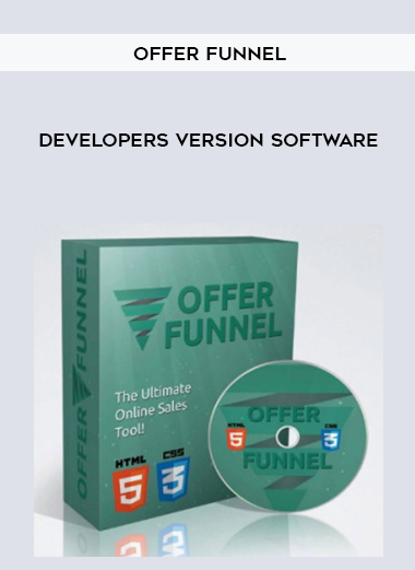 Offer Funnel – Developers Version Software courses available download now.
