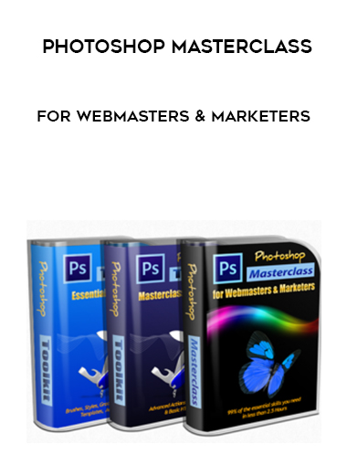Photoshop MasterClass for Webmasters & Marketers courses available download now.